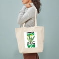 thumbnail image 4 of CafePress - I Fought The Lawn And The Lawn Won Tote Bag - Unisex Canvas Tote Bag, Beige, 1-Piece, 4 of 8