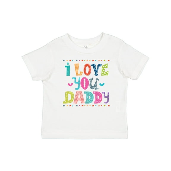 Inktastic Fathers Day I Love You Daddy Boys or Girls Baby T-Shirt
