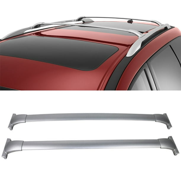 For 20132017 Nissan Pathfinder Silver Top Roof Rails Luggage Cross