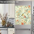 thumbnail image 3 of Yayeee Magnetic Dishwasher Cover for The Front Decoration Home Kitchen Machine Sticker Protector, Green Floral Pattern, 3 of 6