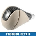 thumbnail image 7 of Unique Bargains 1PC Car Gear Shift Knob Stick Shifter for Lexus ES300h ES350 GS300 GS350 GS430 GS450h GS460 Beige Black, 7 of 7