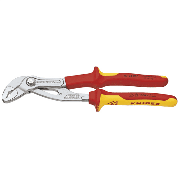 KNIPEX COBRA PLIERS QUICKSET STYLE-1,000V INSLTD