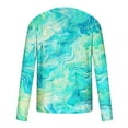 thumbnail image 4 of Awdenio Men's Sweatshirts Tie Dye Print Graphic T Shirt Long Sleeve Spring T-Shirt Novelty Casual Tee, 4 of 5