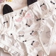 thumbnail image 6 of Cats Paws Printed Bikinis Panty Womens Underwear Panties Stretch Breathable Briefs Undies Underpants Ladies Lingerie, 6 of 7