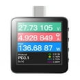 thumbnail image 1 of LOVEVER Power-Z KM003C Portable USB-C Fast Charging Tester PD3.1 QC5.0 Digital Voltmeter And Ammeter Power Bank, 1 of 10