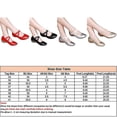 thumbnail image 2 of Zapatos de baile suaves para mujer, práctica, cómodos, planos, ligeros, redondos, 2 of 3