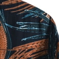 thumbnail image 3 of Eashery Button Up Shirt Men Mens Retro Bowling Shirt Funny Easter Bunny Egg Print Holiday Short Sleeve Button Down Hawaiian Beach Shirts Orange Large, 3 of 4