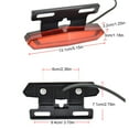 thumbnail image 3 of Yibooy LED Ebike Brake Rear Light Turn Functional Tail Light for 36V 48V Electric Bike, 3 of 9