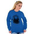thumbnail image 4 of Celestial Sun Space Hands Spiritual Sweatshirt for Men or Women Brisco Brands M, 4 of 6