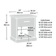thumbnail image 4 of Sauder Aspen Post® Night Stand in Prime Oak Finish, 4 of 9