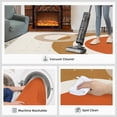 thumbnail image 6 of Simple Boho Rugs For Living Room, Abstract Rainbow Rugs For Bedroom, Ultra Soft Short Pile Machine Washable Carpet For Kids Room Under Kitchen Table Apartment Office, 6 of 7