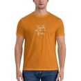 thumbnail image 3 of Faith Over Fear Men'S Basic Short Sleeve T-Shirt Orange 6x-Large, 3 of 5