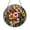 Acrylic 3.5 Inch, variant on Butterfly and Flower Faux Stained Glass Round Window Decor2001