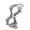 B, variant on Professional Aluminum Magnesiums Light Fixture Clamps Secure Grip For Various Pipe Size In Productions