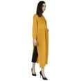 thumbnail image 2 of Moomaya Solid Hook & Eye Kurta Dress For Womens Long sleeves Indian Ethnic wearKurti, 2 of 7