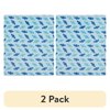 (2 pack) Parents Choice Halloween, Blue, Bat, Blanket