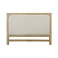 thumbnail image 3 of Finn & Louise Heartford Queen Upholstered Solidwood Headboard with Stylish Weathered Tan, 3 of 3