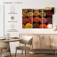 thumbnail image 4 of Elephant Stock Spice Baskets Wall Art - Horizontal Multi Panel Canvas - Living Room Wall Decor - Food And Drink Multi Panel - Orange And Green Decor - 23" x 14", 4 of 4