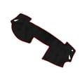 thumbnail image 1 of Alfombra de tablero antideslizante Unique Bargains para Mazda 6 2009-2012, Flannel Negro Rojo, 1 of 7