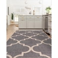 thumbnail image 5 of Unique Loom Trellis Collection Area Rug - Austin (5' 1" x 8' Rectangle Gray/Beige), 5 of 7