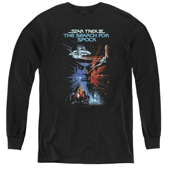Star Trek - Search For Spock(Movie) - Youth Long Sleeve Shirt - Small