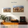 thumbnail image 4 of Elephant Stock The Amazing Icelandic Horses Wall Art - Horizontal Multi Panel Canvas - Living Room Wall Decor - Animal Multi Panel - Gray And Brown Decor By Scott Stulberg - 33" x 20", 4 of 8