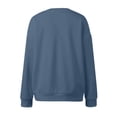 thumbnail image 5 of RUTAYY Children Girls Sweatshirt Casual Long Sleeve Solid Color with Pocket Drop Shoulder Cute Loose Fit Tops Chic Versatile Pullover, 5 of 5
