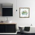 thumbnail image 4 of Stupell Industries French Country Plant Filled Tub Brown Floating Frame Canvas Art, 25 x 25, by Nan, 4 of 8
