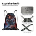 thumbnail image 4 of Zufioo Chucky Print Sports Cinch Sack Gym String Bags Machine Washable Heavy Duty String Backpack for Men Women-Medium, 4 of 6