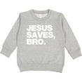 thumbnail image 2 of Inktastic Jesus Saves, Bro. Toddler Sweatshirt, 2 of 4