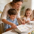 thumbnail image 6 of Happy Easter Napkins – Disposable Paper Napkins with Easter Bunny & Egg Prints, Eco-Friendly Table Decor for Easter Party, 3-Ply, 200 Count, 6 of 6