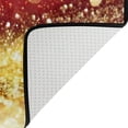 thumbnail image 4 of FREEAM Winter Holiday Area Rug 4'x6', Shining Christmas Tree Polyester Area Rug Mat for Living Dining Dorm Room Bedroom Home Decorative, 4 of 5