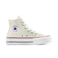 thumbnail image 2 of Converse Chuck Taylor All Star Lift Women's Platform High-Top Sneakers Color: Black White Size: 8, 2 of 4