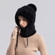 thumbnail image 5 of Máscaras para Mujeres Sombrero de Punto 3 en 1, Perfecto para las Mujeres para Usar con Bufandas Y Máscaras, Bufanda de Esquí de Punto Caliente Y Máscara para Otoño E Invierno., 5 of 7