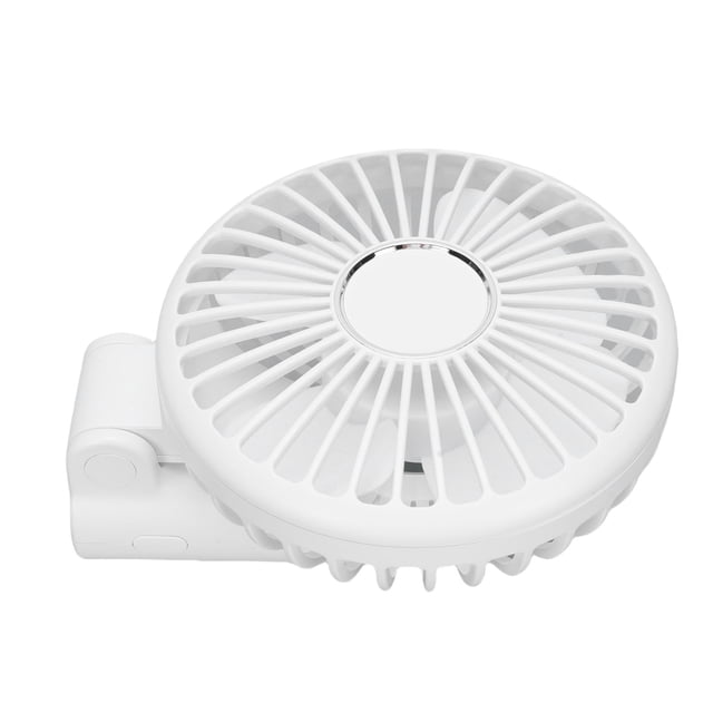 Ventilador Recargable, Compacto, Práctico, 3 Velocidades De Viento, Diseño Plegable, Ventilador De Refrigeración Portátil Para El Hogar, Escuela, Oficina, Escritorio