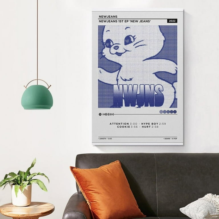 Newjeans - Newjeans Canvas Poster Wall Decorative Art Painting