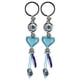 thumbnail image 3 of 2 llaveros de Ojo de la Suerte, Amuleto Turco Azul con Cuentas en Forma de corazón, Colgante para Llavero, Bolsa, Cartera, Monedero, Decoraciones, Bricolaje, Hecho a Mano, Manualidades, 3 of 14