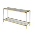 thumbnail image 1 of Table console Marzanna, acrylique/or, 1 of 3