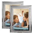 thumbnail image 1 of Calenzana Marco De Fotos De 5 X 7 Marcos De Fotos De Cristal Brillante Para Mesa, Juego De 2, 1 of 5