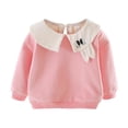 thumbnail image 1 of Sudadera de invierno de forro polar con cuello de muñeca de manga larga para niñas bebés (rosa 2-3 años) Tmvgtek Para estrenar, 1 of 9