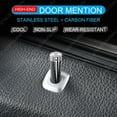 thumbnail image 3 of 2021 Carbon fiber Black Car Truck Interior Door Lock Knob Pull Pin Universal, 3 of 12
