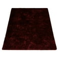 thumbnail image 5 of Rugsotic Carpets Hand Tufted Shag Polyester Eco-Friendly Area Rugs - 6'x9', Rectangle, Red Black, Plain Solid Design, High Pile Handmade Anti Skid Rugs for Living Room, Bed Room K00111, 5 of 5