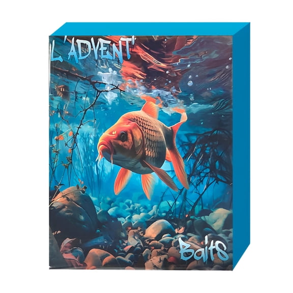 BESTSKY 2025 Fishing Advent Calendar,fishing lure advent calendar Gifts for Adult Men Teen Boys,fishing advent calendar