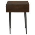 thumbnail image 6 of Ezra 1-drawer Rectangular Accent Side Table Coffee Brown, 6 of 12