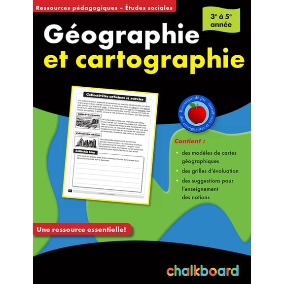 Geography Geographie Et Cartographie 3-5, (Paperback)