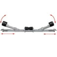 thumbnail image 4 of vidaXL Silver Steel Boat Trailer Bottom Support Bracket with Keel Rollers, 4 of 8