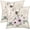 2 Dragonfly Floral, variant on Take Me to The Beach Summer Throw Pillow Covers 20x20 Set of 2 Nautical Coastal Beach Themed Ocean Seashell Coral Starfish Linen Decorative Outdoor Cushion Case for Bedroom Living Room