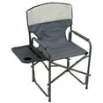 thumbnail image 1 of Camp & Go Slate Wide Back Directors Chair, 1 of 7