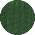 thumbnail image 1 of Ahgly Company Indoor Round Abstract Emerald Green Contemporary Area Rugs, 7' Round, 1 of 4