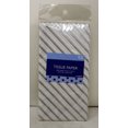thumbnail image 1 of Design White/Silver Diagonal Stripes 16.5x24 In Tissue Paper 6 Sheets, 1 of 1